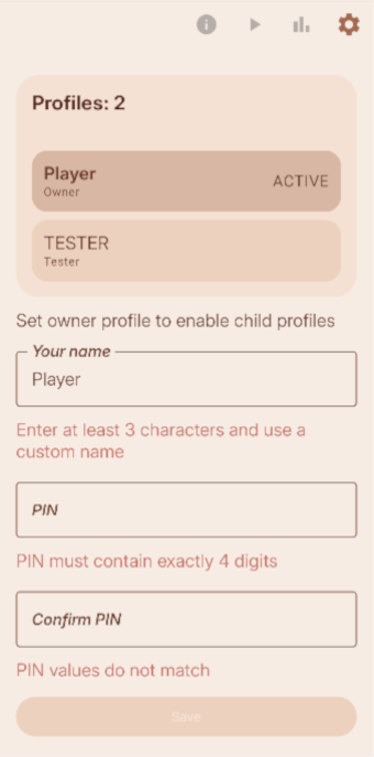 Capybara Intuition Lab Settings Bottom